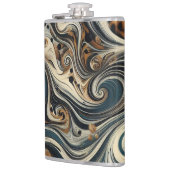Abstract Leopard Print Swirl Heupfles (Links)