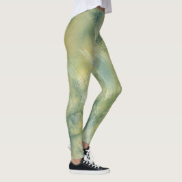 Abstract Levendig Patroon Psychedelische Kleuruitb Leggings
