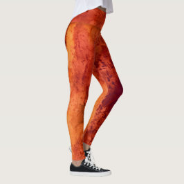 Abstract Levendig Patroon Psychedelische Kleuruitb Leggings