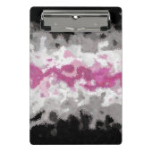 Abstract Librafeminiene Pride Vlag Mini Klembord (Voorkant)