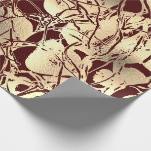 Abstract lichaam Natuur cellen goudbloed Cadeaupapier