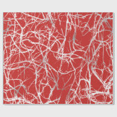 Abstract Lichaam Natuur Cellen Grijs Grijs Anatomi Cadeaupapier (Vlak)