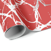 Abstract Lichaam Natuur Cellen Grijs Grijs Anatomi Cadeaupapier (Rol Hoek)