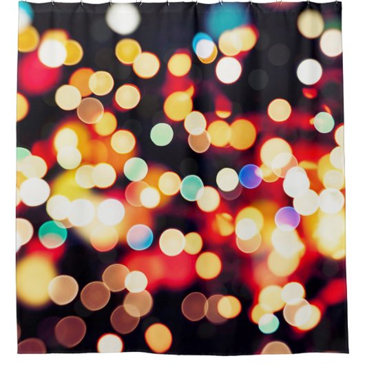 Abstract Licht: Eenvoudige Textuurachtergrond Douchegordijn (Voorkant)