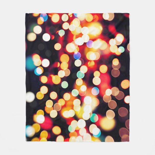 Abstract Licht: Eenvoudige Textuurachtergrond Fleece Deken (Voorkant)