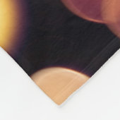Abstract Licht: Eenvoudige Textuurachtergrond Fleece Deken (Hoek)