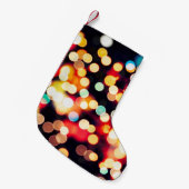 Abstract Licht: Eenvoudige Textuurachtergrond Kleine Kerstsok (Voorkant (Hangend))