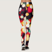 Abstract Licht: Eenvoudige Textuurachtergrond Leggings (Achterkant)