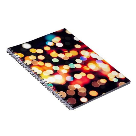 Abstract Licht: Eenvoudige Textuurachtergrond Notitieboek (Rechterzijde)