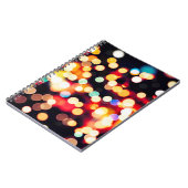 Abstract Licht: Eenvoudige Textuurachtergrond Notitieboek (Linkerzijde)