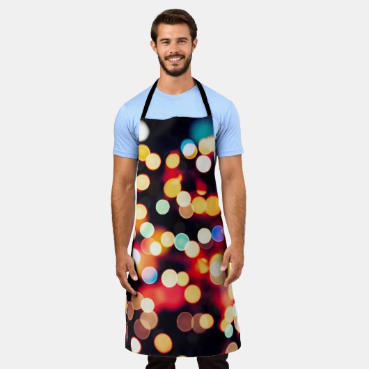 Abstract Licht: Eenvoudige Textuurachtergrond Schort (Gedragen)