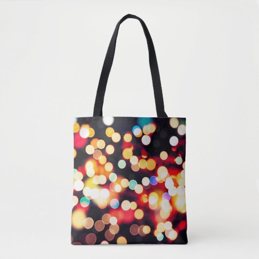 Abstract Licht: Eenvoudige Textuurachtergrond Tote Bag (Voorkant)