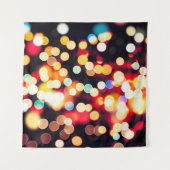 Abstract Licht: Eenvoudige Textuurachtergrond Wandkleed (Voorkant)