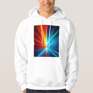 abstract licht hoodie
