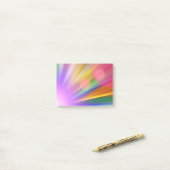 Abstract licht post-it® notes (Op bureau)