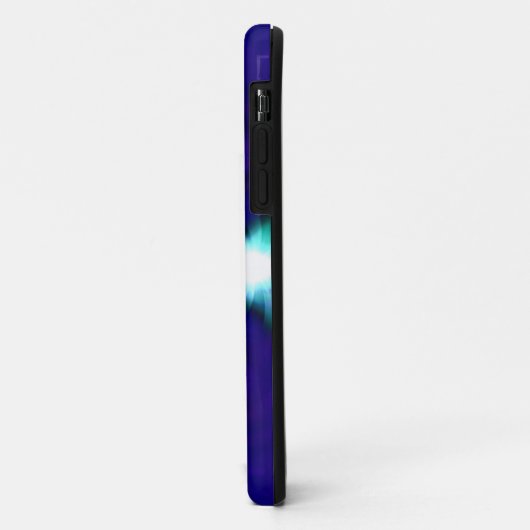 Abstract lichtblauw fractal Case-Mate iPhone case (Achterkant/links)