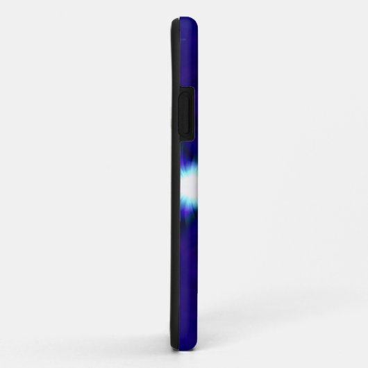 Abstract lichtblauw fractal Case-Mate iPhone case (Achterkant/rechts)