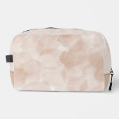 Abstract Lichtbruin en Tan Toilettasje (Voorkant)