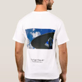 Abstract lichtgewicht zwevende hippe t-shirt (Achterkant)