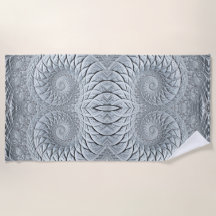 Abstract lichtgrijs fractal