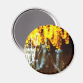 Abstract lichtmagneet magneet (Voorkant / Achterkant)