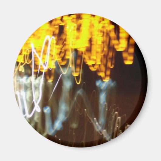 Abstract lichtmagneet magneet (Voorkant)