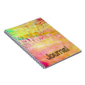 Abstract lichtschilderend Notitieboek voor kunstjo (Rechterzijde)