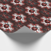 Abstract Lieveheersbeestje Kunstontwerp, Cadeaupapier (Hoek)