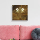 Abstract Light Energy Canvas Art (Insitu (Woonkamer))