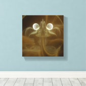 Abstract Light Energy Canvas Art (Insitu (Houten vloer))