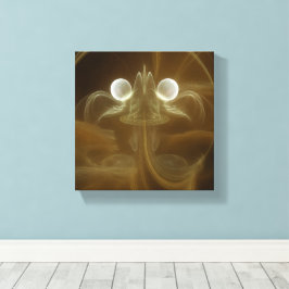 Abstract Light Energy Canvas Art Afdruk