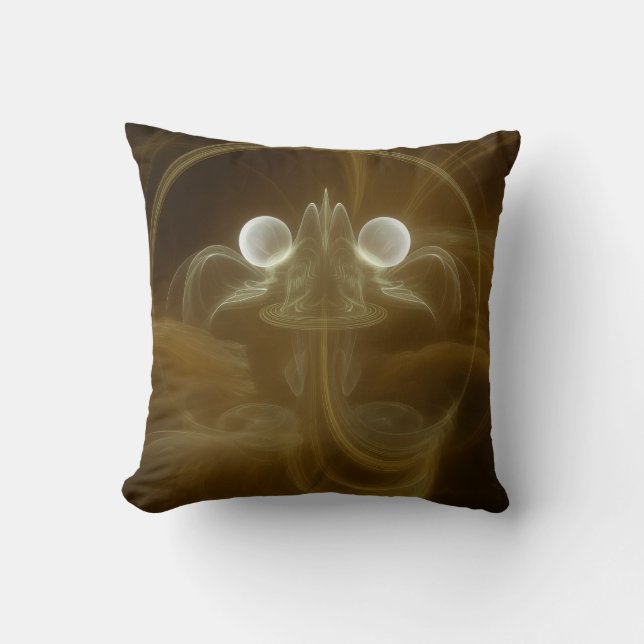 Abstract Light Energy Throw Pillow Kussen (Voorkant)