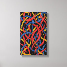 Abstract Light Fragments Canvas Afdruk