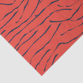 Abstract lijnpatroon tissuepapier (Detail)