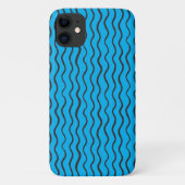 abstract lijnpatroon zwart-wit Case-Mate iPhone case (Achterkant)
