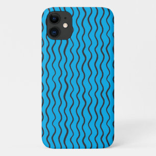 abstract lijnpatroon zwart-wit Case-Mate iPhone case