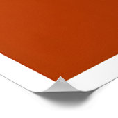 Abstract lijntekeningposter, ovale vorm, warm poster (Hoek)