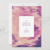 Abstract Lijst Vrolijk kerstfeest foto Feestdagenkaart (Achterkant)