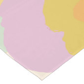 Abstract Lila patroonpasta Medium Tafelloper (Hoek)