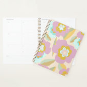 Abstract Lila patroonpasta Planner (Display)