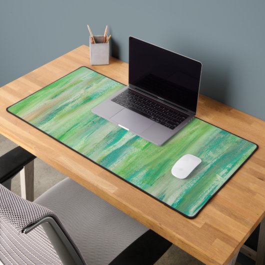 Abstract Lime Groen Bureaumat (Kantoor 2)
