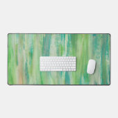 Abstract Lime Groen Bureaumat (Keyboard & Muis)