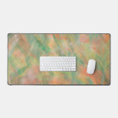 Abstract Lime Groen Bureaumat (Keyboard & Muis)