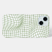 Abstract Line Art iPhone 15 Case (Achterkant (horizontaal))