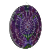 Abstract lion Metal Cage Dartboard Dartbord (Voorkant Links)