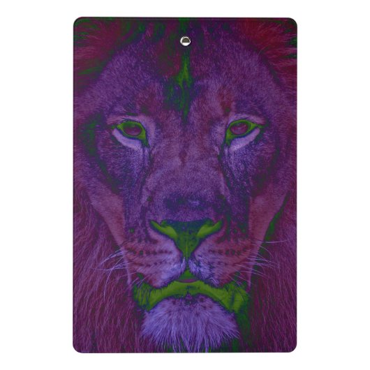 Abstract Lion Mini-klembord Mini Klembord (Achterkant)