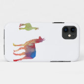 Abstract Llama silhouette Case-Mate iPhone Case (Achterkant (horizontaal))
