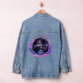 Abstract Lofi City kunstwerk Denim Jacket (Hangar)