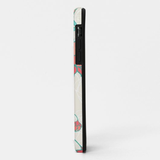 Abstract Lotus Pattern Case-Mate iPhone Case (Achterkant/links)