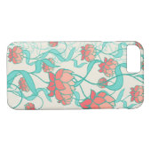 Abstract Lotus Pattern Case-Mate iPhone Case (Achterkant (Horizontaal))